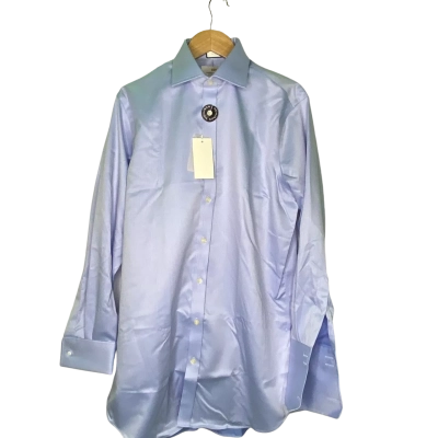  Hawed & Curtis 2 pack Mens  Long sleeve shirt Size 34 Blue / Pink  