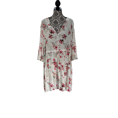 Rivers Womens  Size 20 Floral Dress White 
