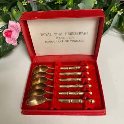 Made in Thailand cute bronze spoons New