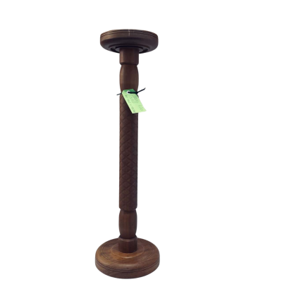 Vintage Jarrah Turned Wood Plant Stand – WA Hardwood #Jarrah #VintageFurniture #PlantStand