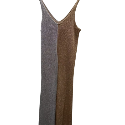 Sass and Bide - Strange power knit dress gold/silver - size L - New with tags. 