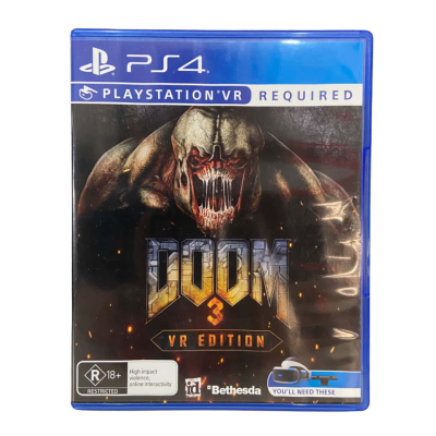 Doom 3: VR Edition PS4 Game 