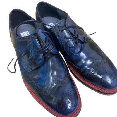 Lambretta Mens  Size 9 Dress shoes Blue 