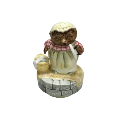 Beatrix Potter Royal Osbourne “Mrs. Tiggy-Winkle” Ceramic Musical Figurine - As New