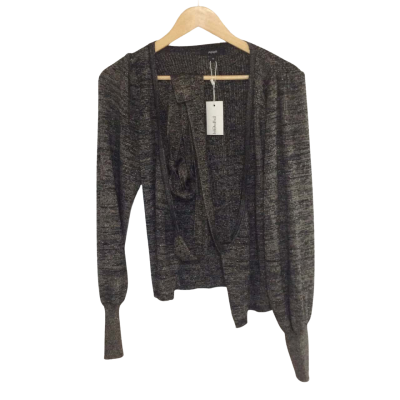 BNWT Piper Womens  Size M Cardigan Black  / Gold 
