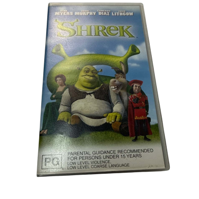 Shrek vHS
