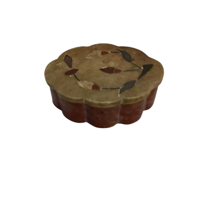 Vintage Stone Trinket Box