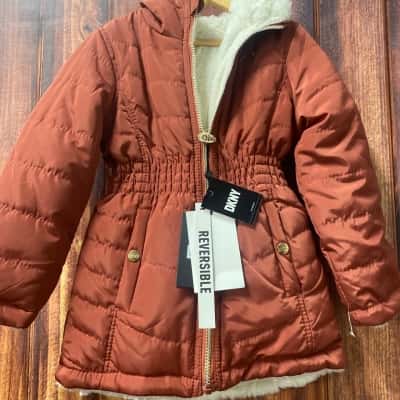 DKNY Kids  Size 5 rust colour anorak new 