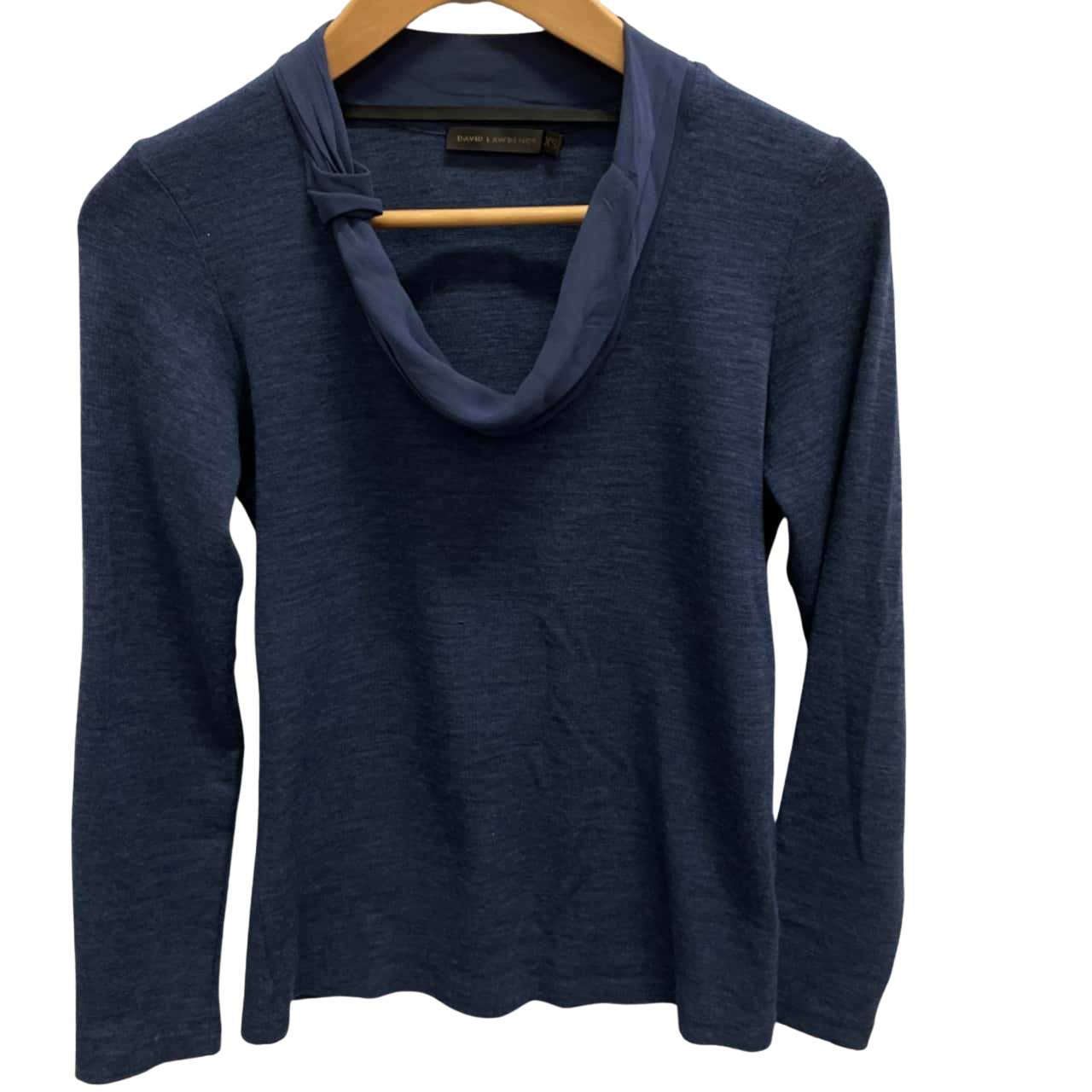 David Lawrence Womens Size XS Long Sleeve Navy Blue