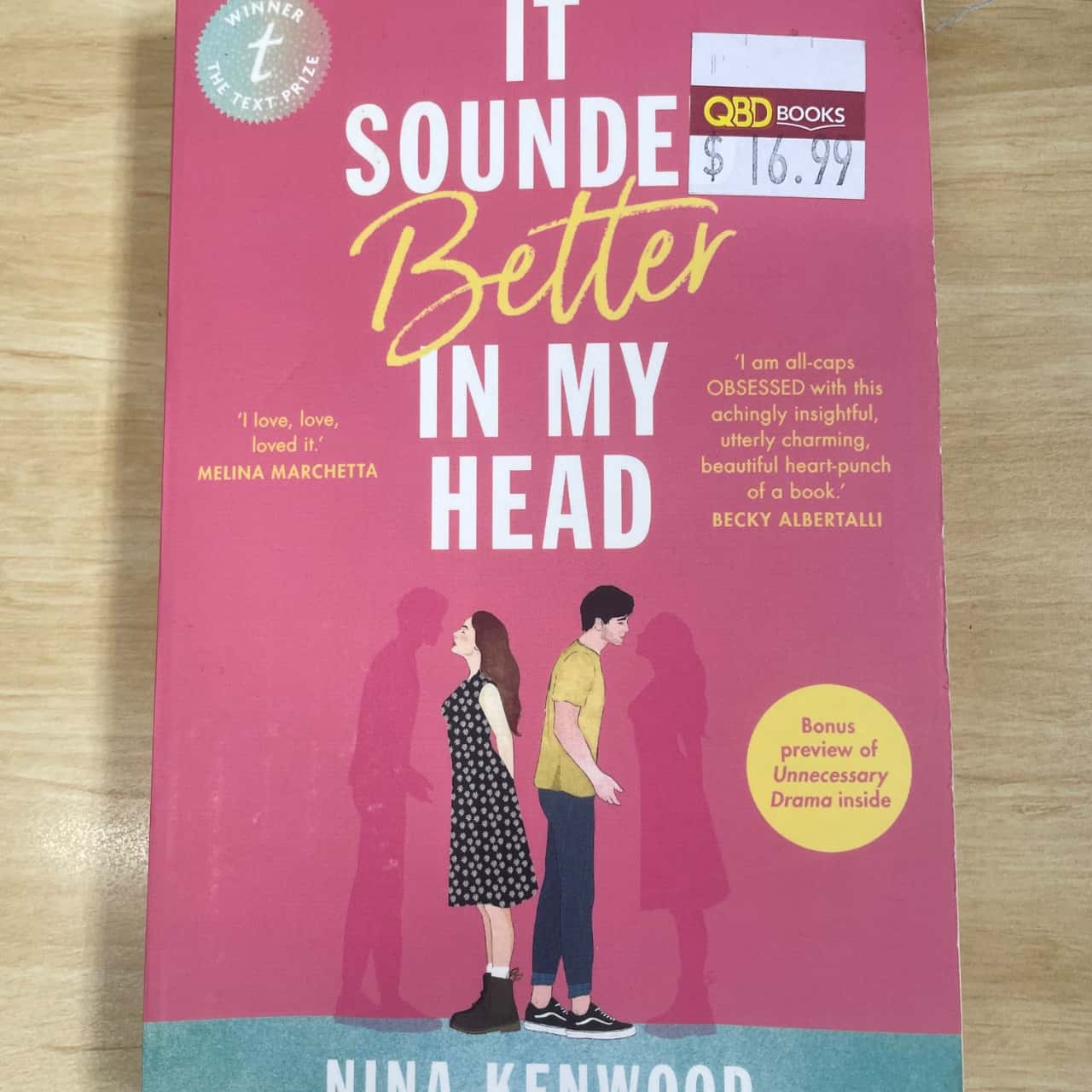 It sounded better in my head, Nina Kenwood (s)