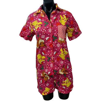 Pokemon Womens  Size 8 sleepwear Pink  