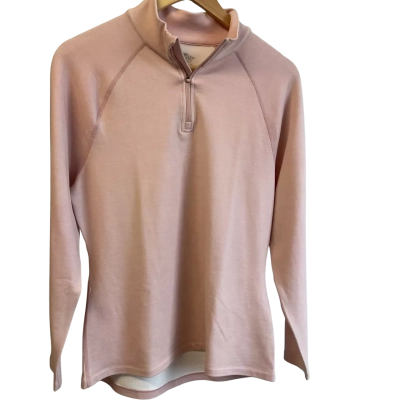 “Crane” Womens L.S. Merino top-  Size L / XL Pink  