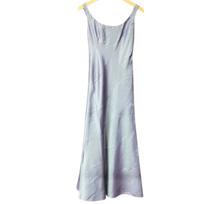 Sybille Deville Womens Purple Iridescent Formal Dress  