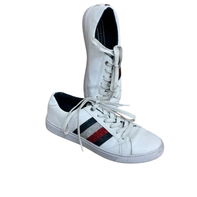 Tommy Hilfiger Womens  Size 39 Sneakers White 