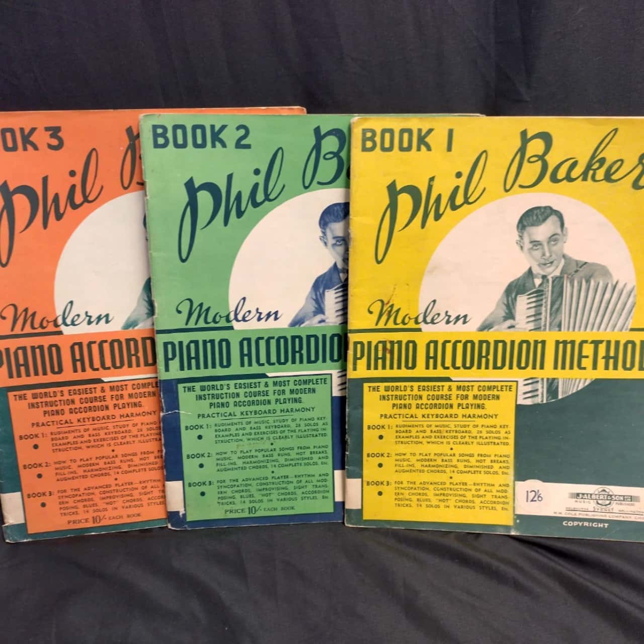 Pre War Piano Accordion Tutorial books(s)