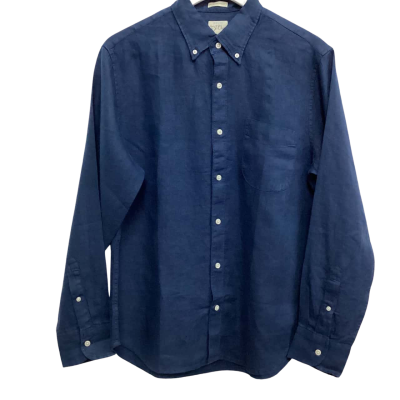 NEW  J Crew Men’s  Size M Business Shirt Navy Blue 