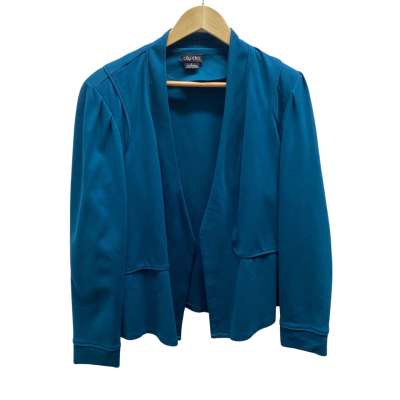City Chic Womens  Size L Teal Blazer