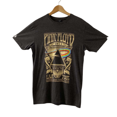 Pink Floyd Replica Classic Pink Floyd from 1973 "The Dark Side of the Moon" Unisex Size S Black  
