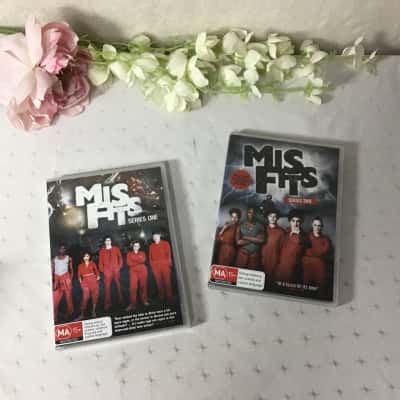 Misfits Series One & Series Two DVD (new)