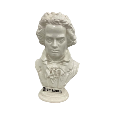 Vintage Beethoven Ceramic Bust 
