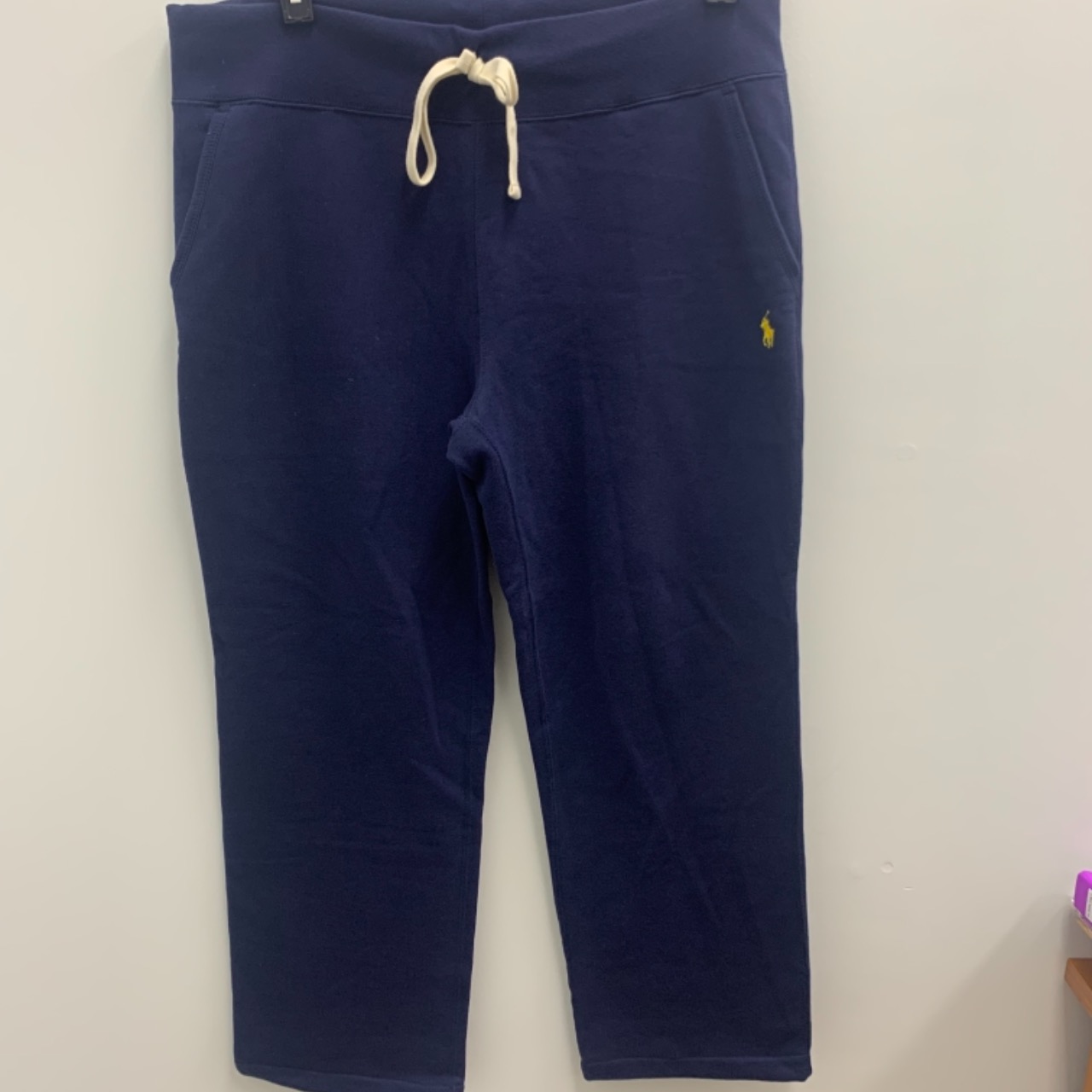 Polo Ralph Lauren Womens Track Pants Size L Navy Blue