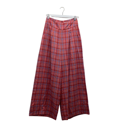 oak meadow ‘Josie Pant’ Dusk Plaid rrp$250 BNWT