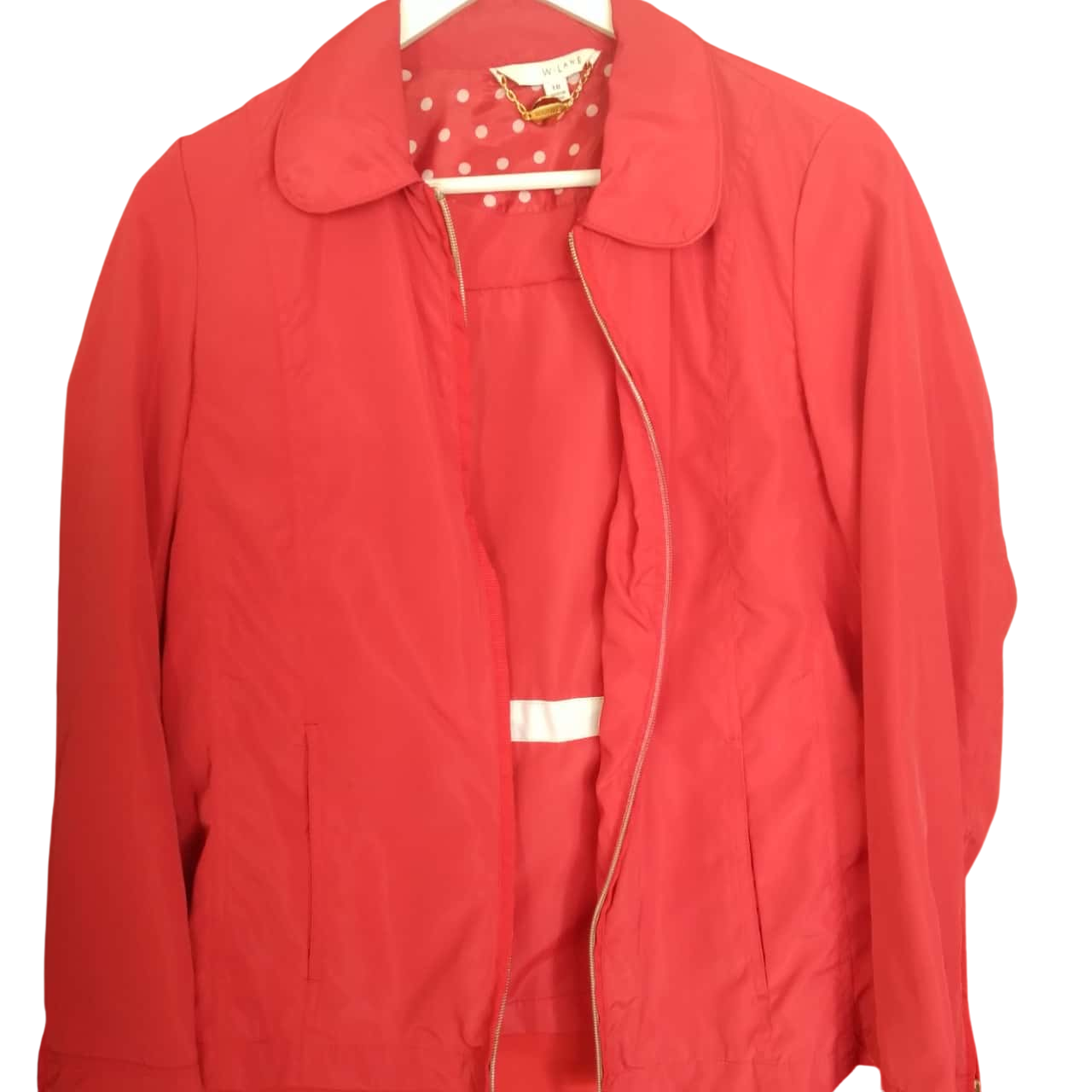 WLane Womens Size 10 Red Jacket(s)