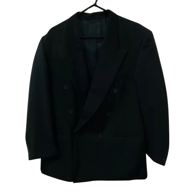 Pierre Cardin Paris Mens  Size 41 Suit Jacket Navy Blue 