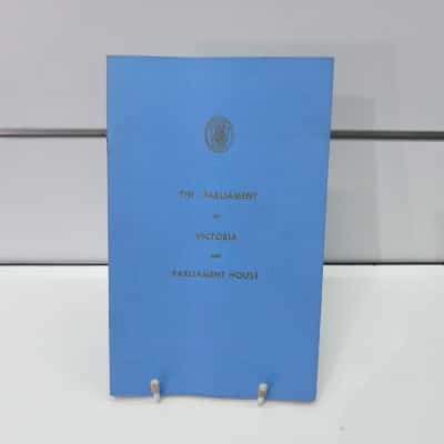 The Parliament of Victoria and Parliament House Book