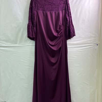 Taking Shape Womens  Size 16 Formal Dress Maroon 