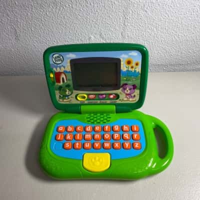 LeapFrog Leaptop Kids Educational Green Laptop Computer