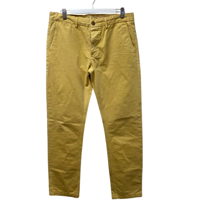 Ben Sherman Mens  Size 32 Chinos Mustard / Yellow -100% Cortton