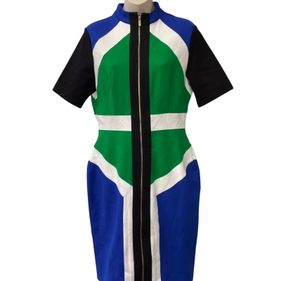 Karen Millen Multicoloured  Size 14 Mini Dress 