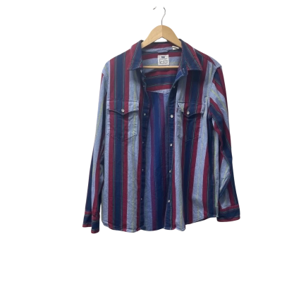 Levis Mens  Size S Long Sleeve Shirt Multicoloured 