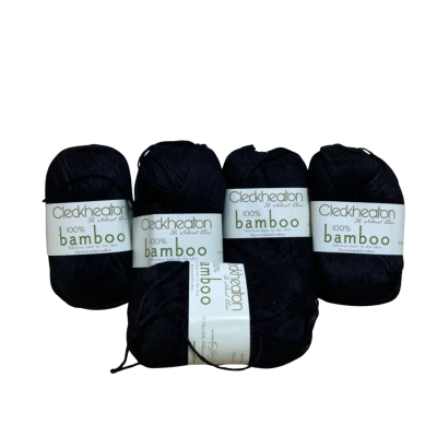 Cleckheaton Bamboo 4 Ply 50g each x5
