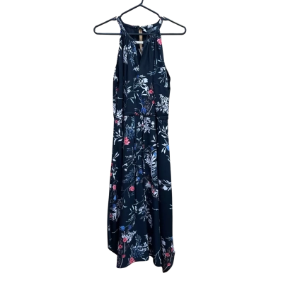 Katies Womens  Size 12 Floral Dress Black  / Floral 
