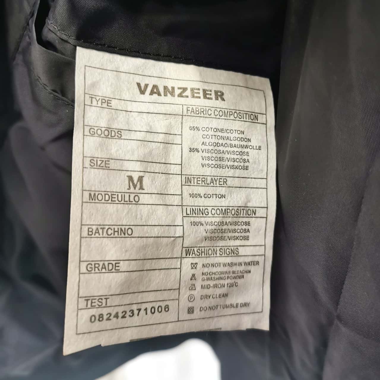 vanzeer jacket price