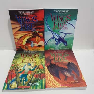 Wings of Fire 1-4 Graphic Novels