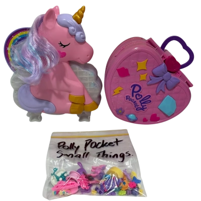 2x Polly Pockets Toys 