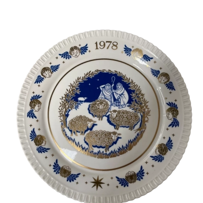 The Spode Christmas Plate 1978 New in Box