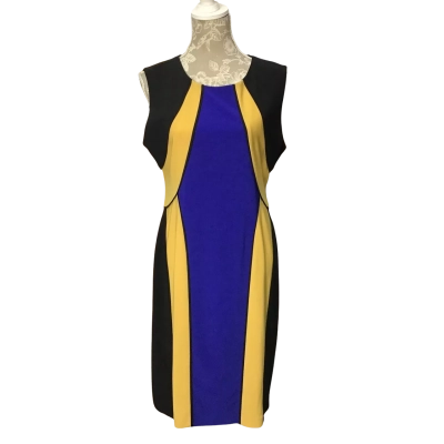 Joseph Ribkoff Womens  Size 12 / 14 Block Colour Dress