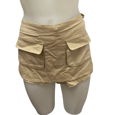 Lioness Womens  Size XS Skort Beige 