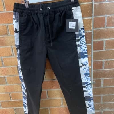 Carre Mens  Size M Black Trottior Jogger Pants 