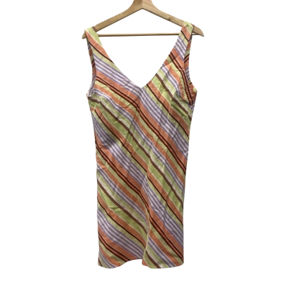 Olas Size 8 Mini Dress Multicoloured / Striped BNWT RRP$99