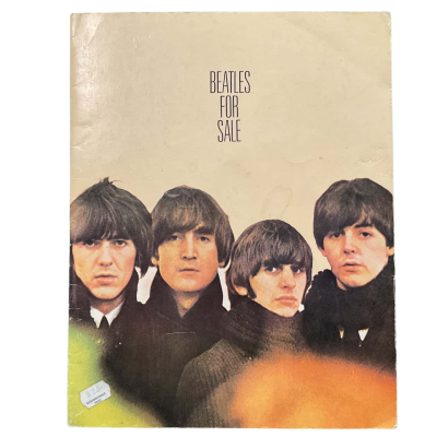 The Beatles “Beatles For Sale” Vintage 1964 Sheet Music Songbook