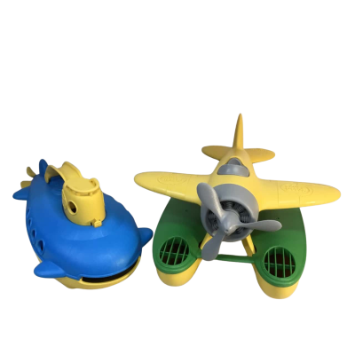 Green Toys Submarine & Sea Plane 