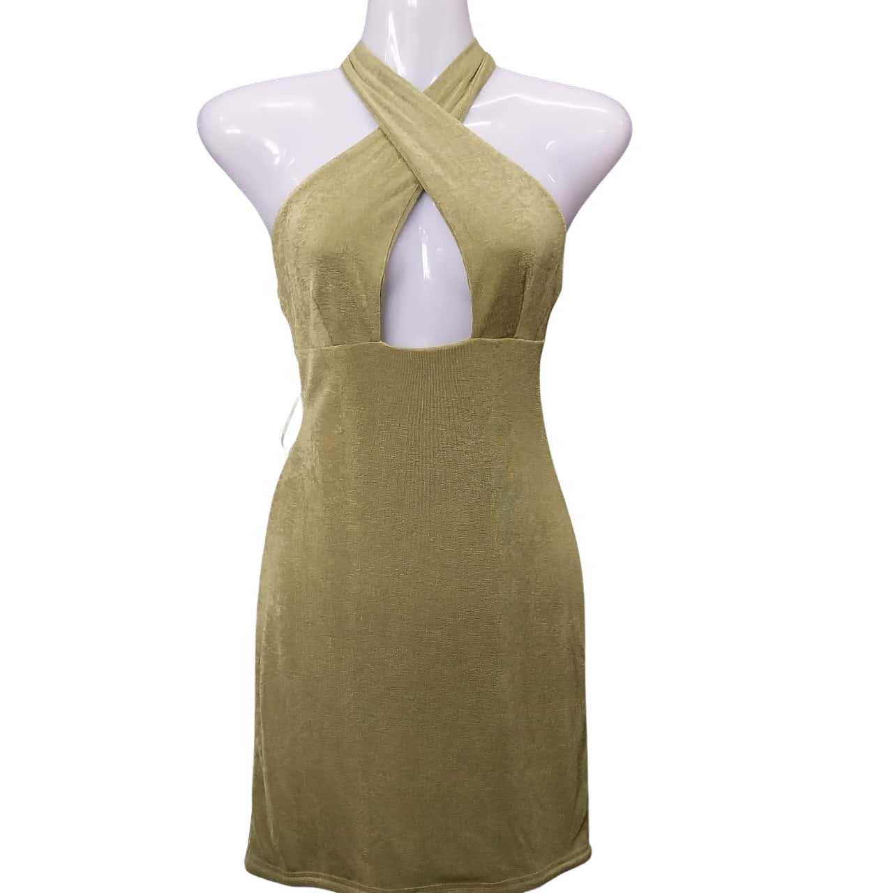 perfect stranger green dress Perfect Stranger Miro Twist Maxi Dress Green – Universal Store main image 1