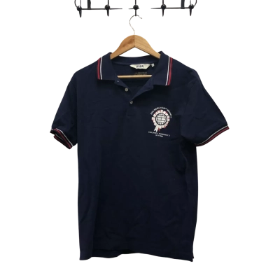 Fifa World Cup 1966 England w.germany Mens  Size M Short Sleeve T-shirt Navy Blue Official