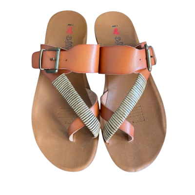 I Love Billy Womens Sandals Shoes Size 40 Brown 