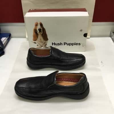 Hush Puppies Women’s Size 7.5 Black Leather Shoes - BNWT - RRP$139.95